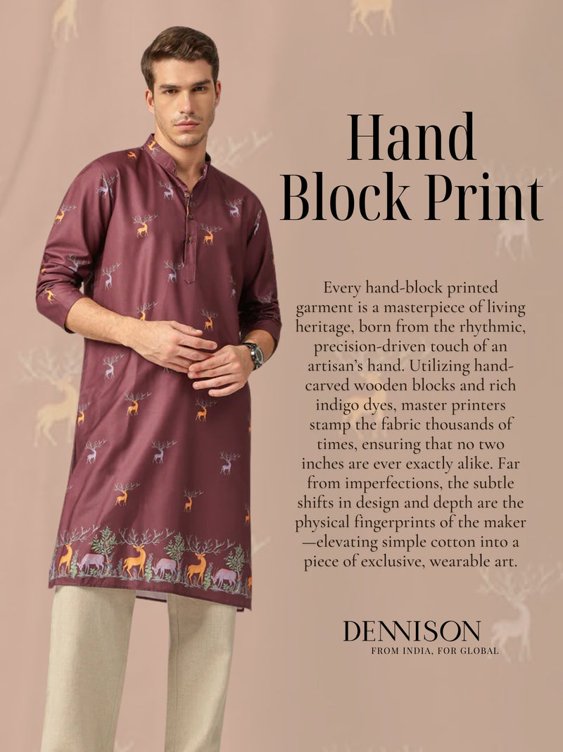 Animal Printed Kurta