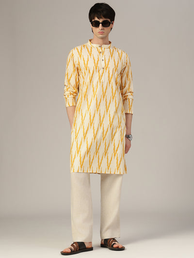 Ikat Printed Kurta