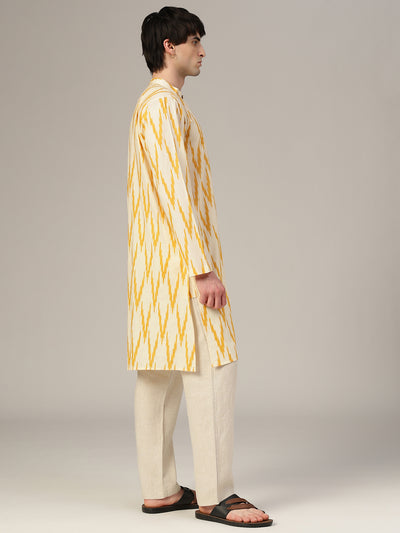 Ikat Printed Kurta
