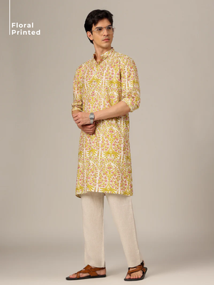 Floral Printed Kurta