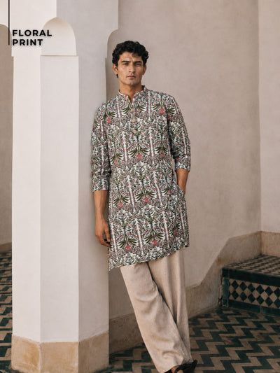 Floral Printed Kurta