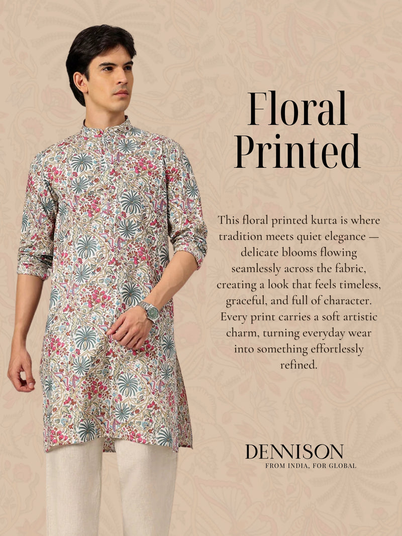 Mandarin Collar Kurta