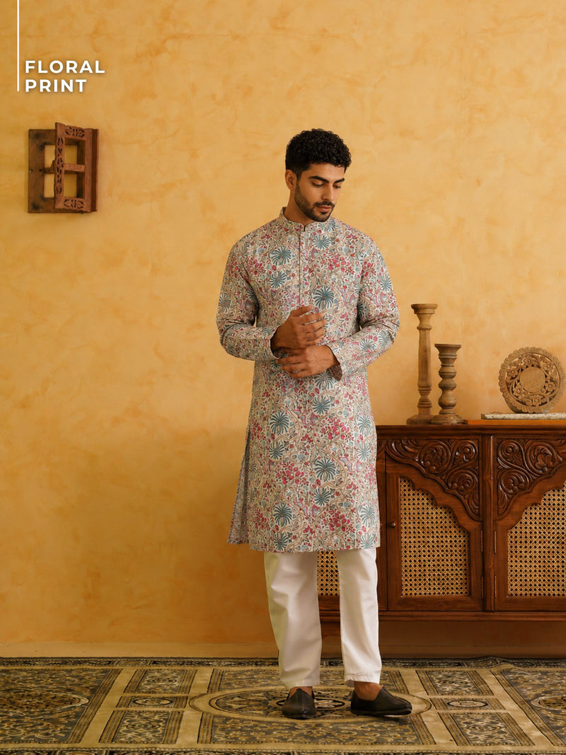 Mandarin Collar Kurta