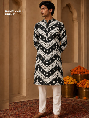 Bandhani Kurta