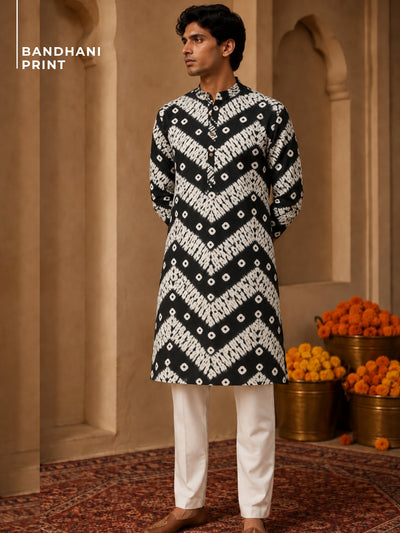 Bandhani Kurta