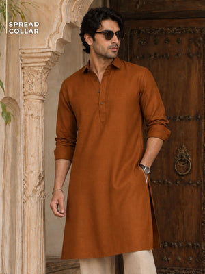 Spread Collar Kurta