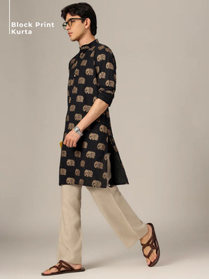 Ethnic Mandarin Collar Kurta