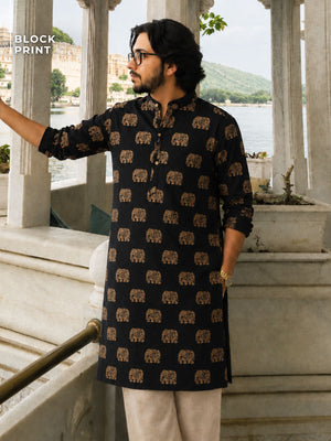 Ethnic Mandarin Collar Kurta