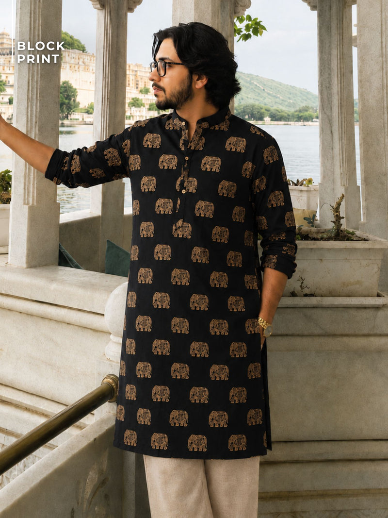 Ethnic Mandarin Collar Kurta