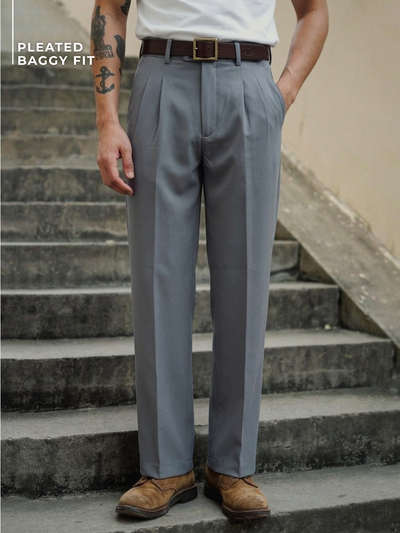 Korean Baggy Fit Trouser