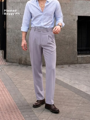 Korean Baggy Fit Trouser