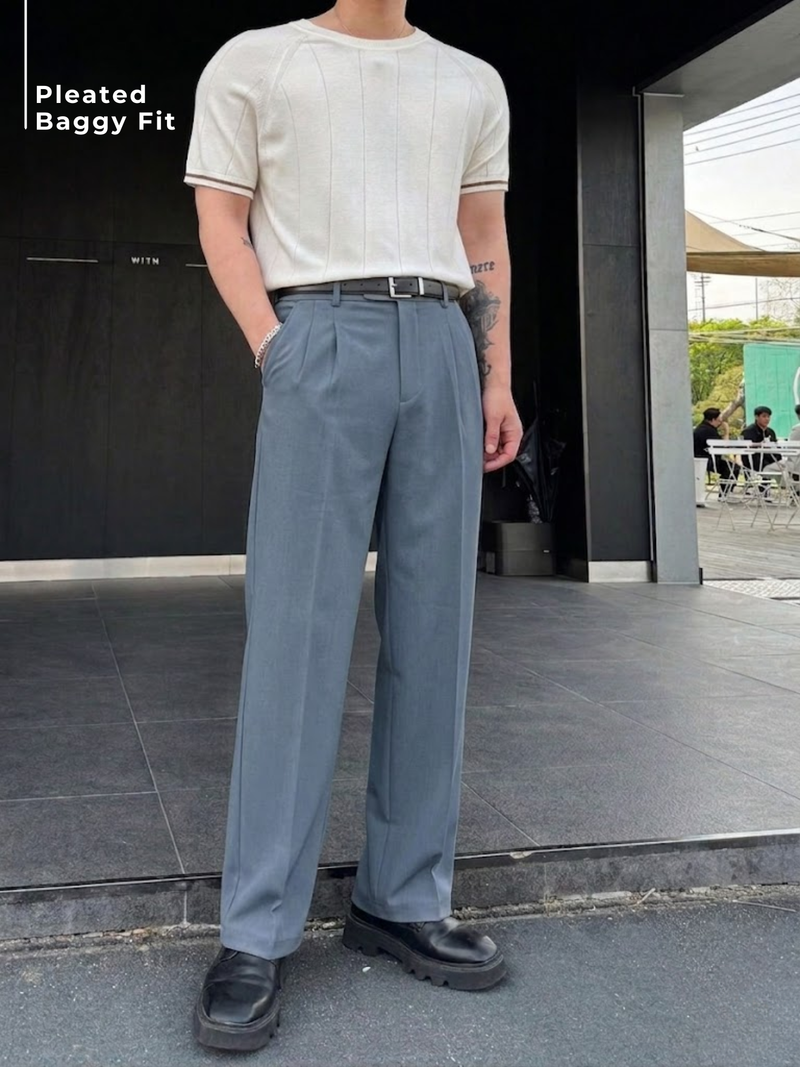 Korean Baggy Fit Trouser