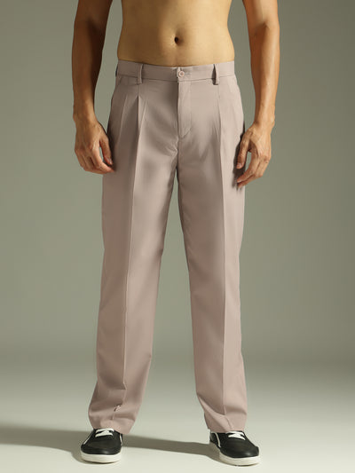 Light Lavender: Korean Baggy Fit Trouser