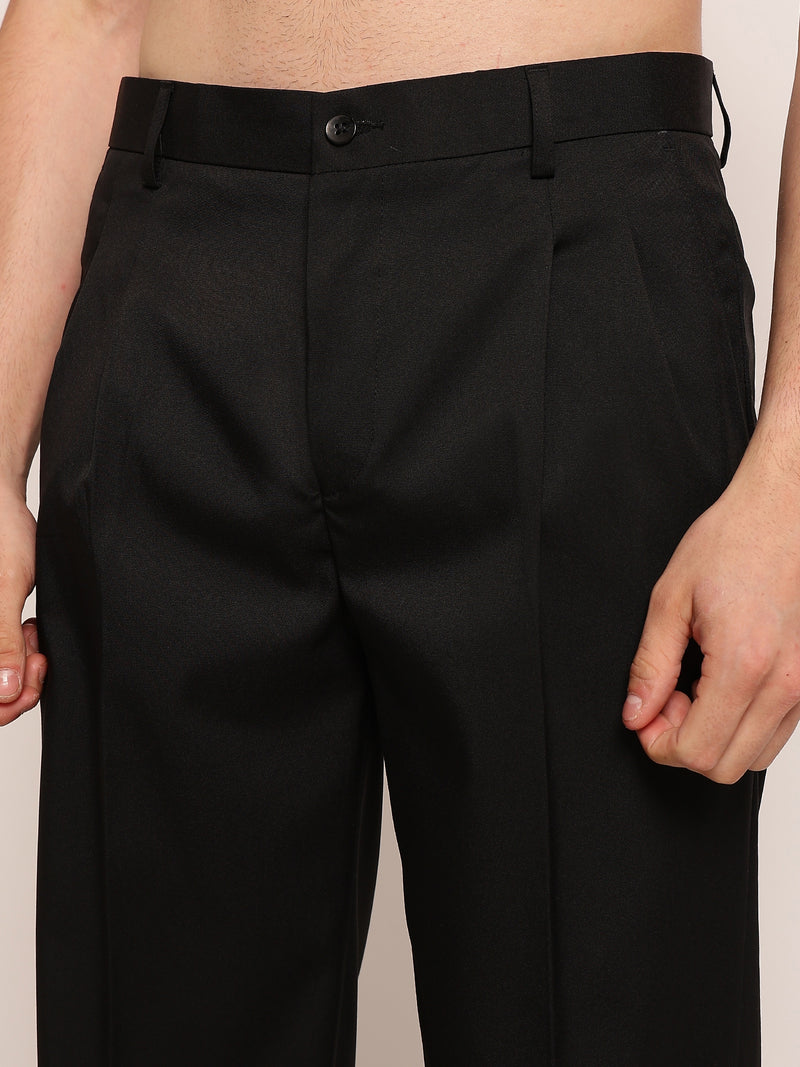 Korean Baggy Fit Pleated Trouser