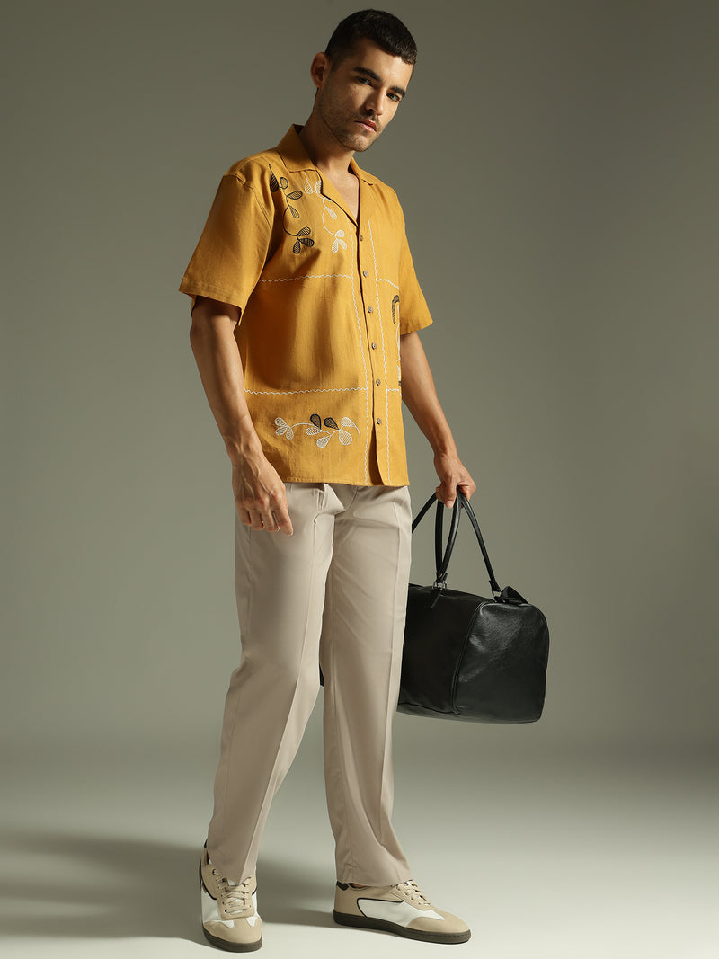 Oyster Grey: Korean Baggy Fit Trouser