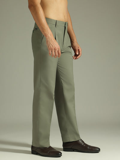 Green: Korean Baggy Fit Trouser