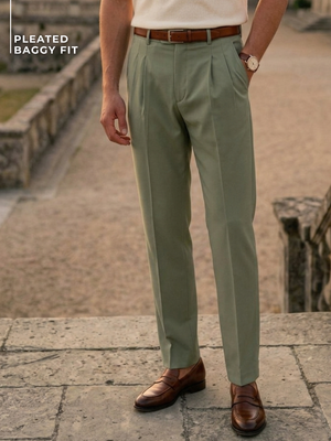 Korean Baggy Fit Trouser