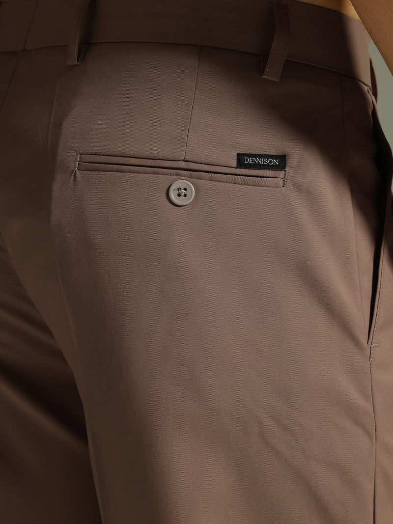 Brown: Korean Baggy Fit Trouser