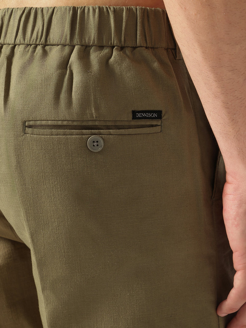 Mint: Textured Double Pleated Korean Baggy Fit Trouser