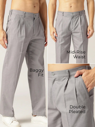 Textured Korean Trouser
