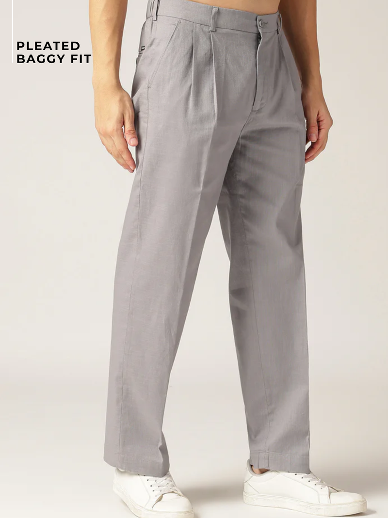 Textured Korean Trouser