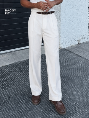 Textured Korean Trouser