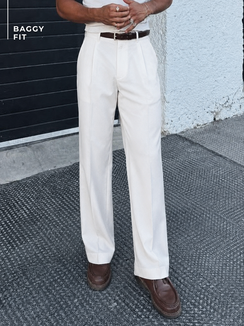 Textured Korean Trouser