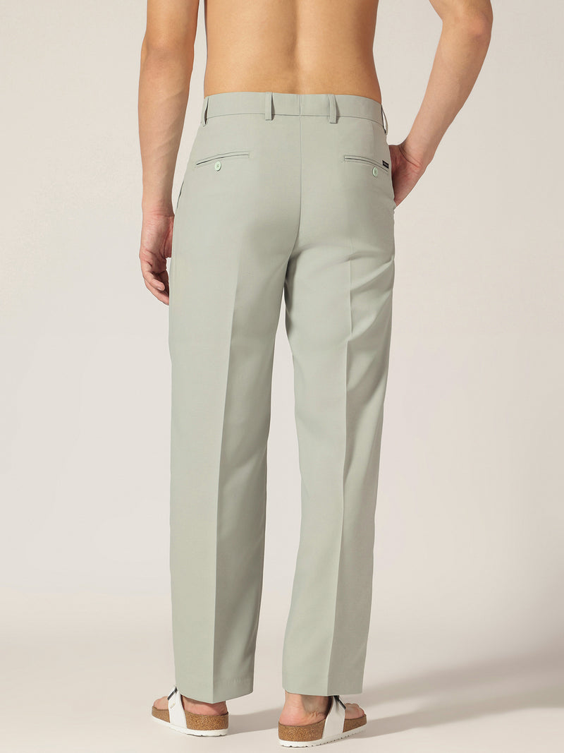 Mint Green: Korean Baggy Fit Trouser