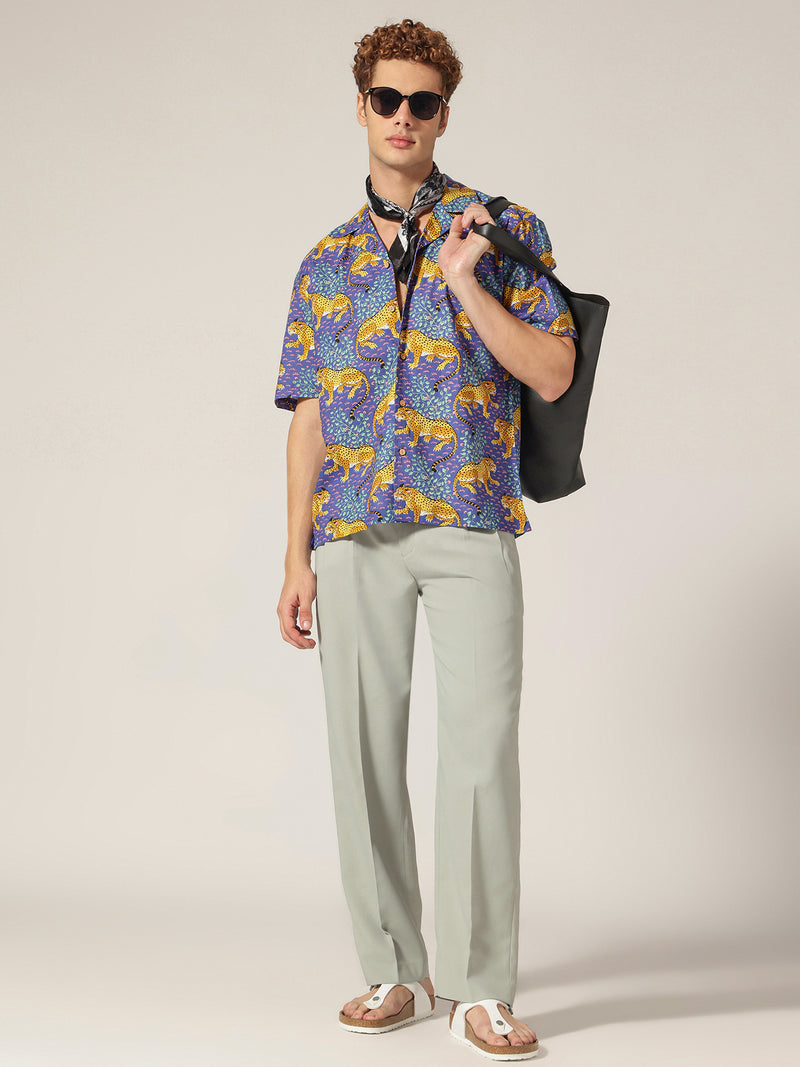 Mint Green: Korean Baggy Fit Trouser