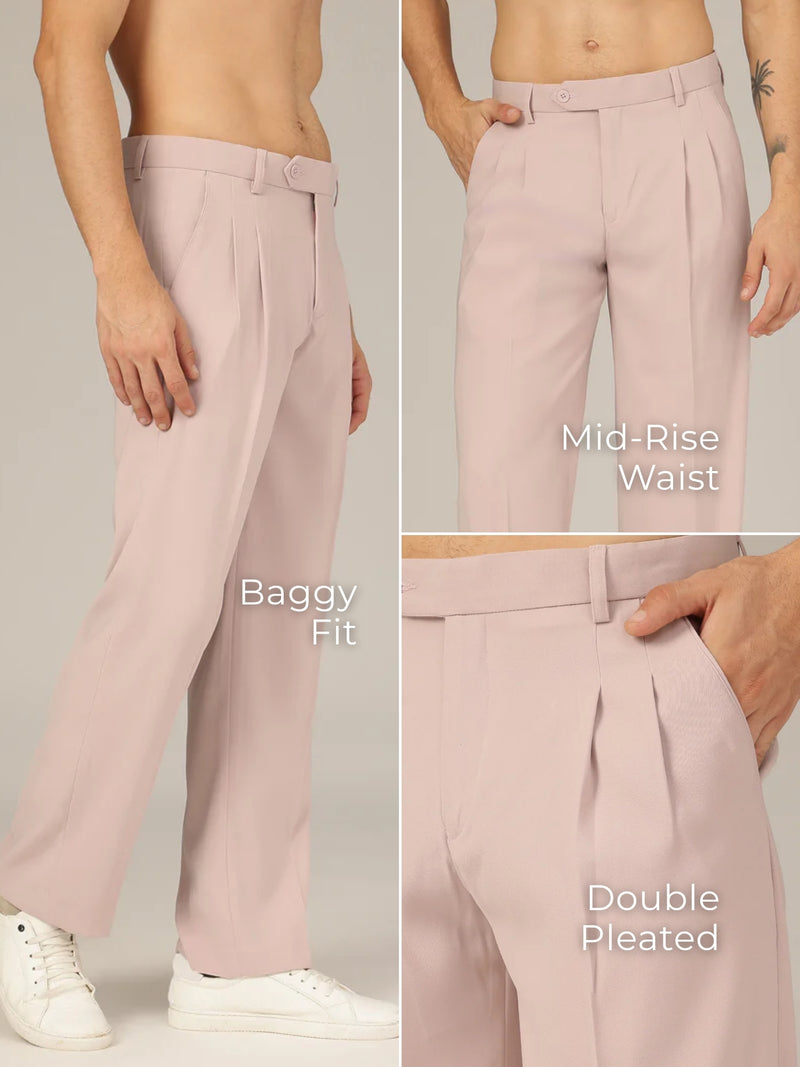 Double Pleated Korean Trouser