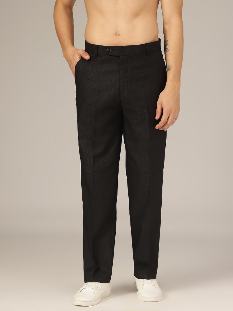 Charcoal: Korean Baggy Fit Casual Trouser