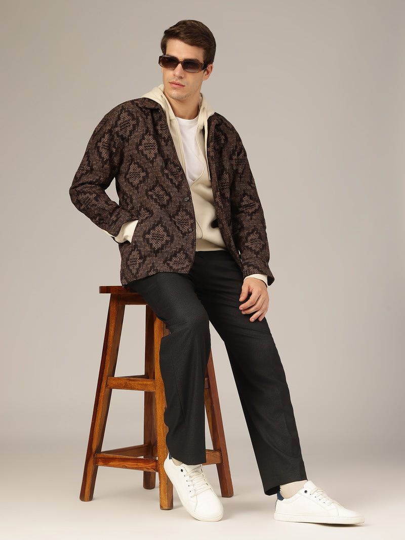 Charcoal: Korean Baggy Fit Casual Trouser