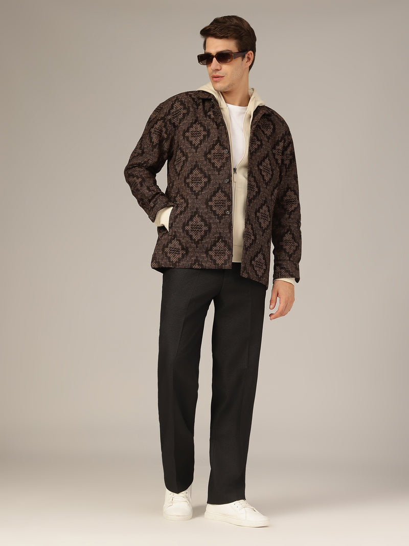 Charcoal: Korean Baggy Fit Casual Trouser