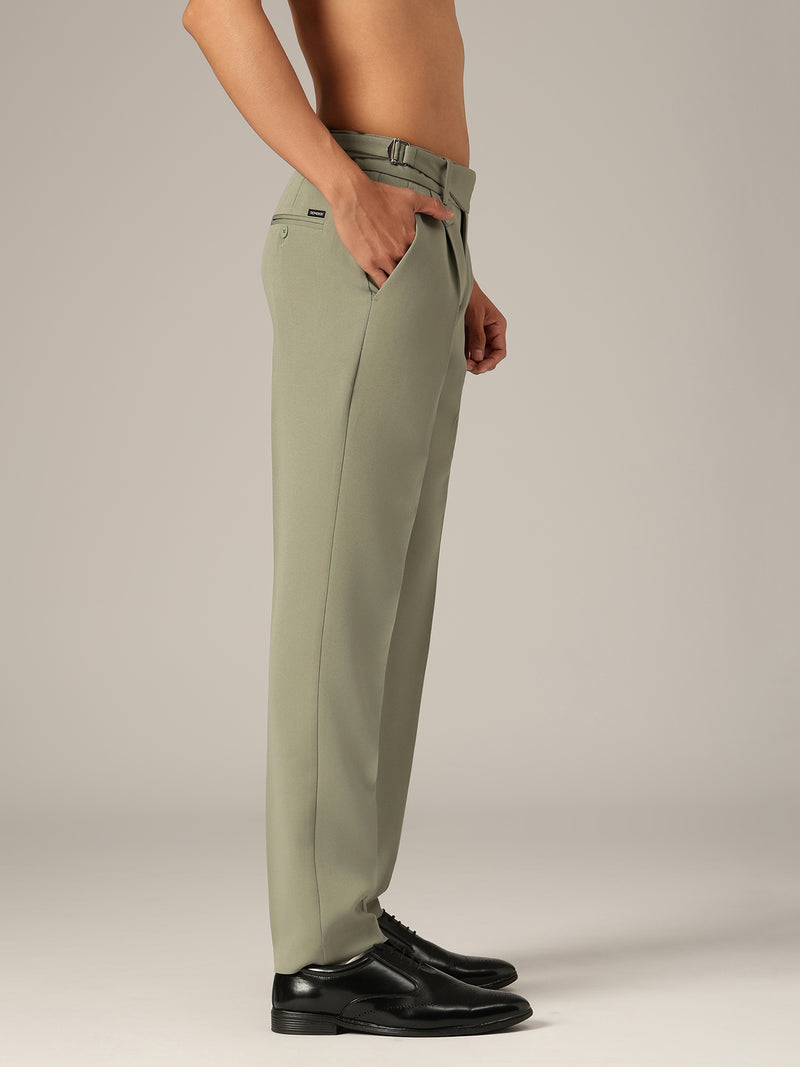 Green: Adjustable Fastening Gurkha Trouser