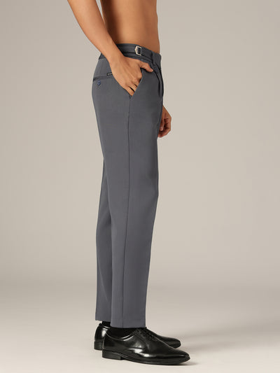 Dark Grey: Adjustable Fastening Gurkha Trouser