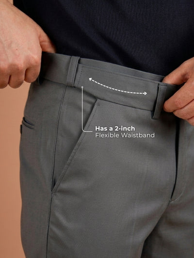 Flexi Waist Casual Trouser