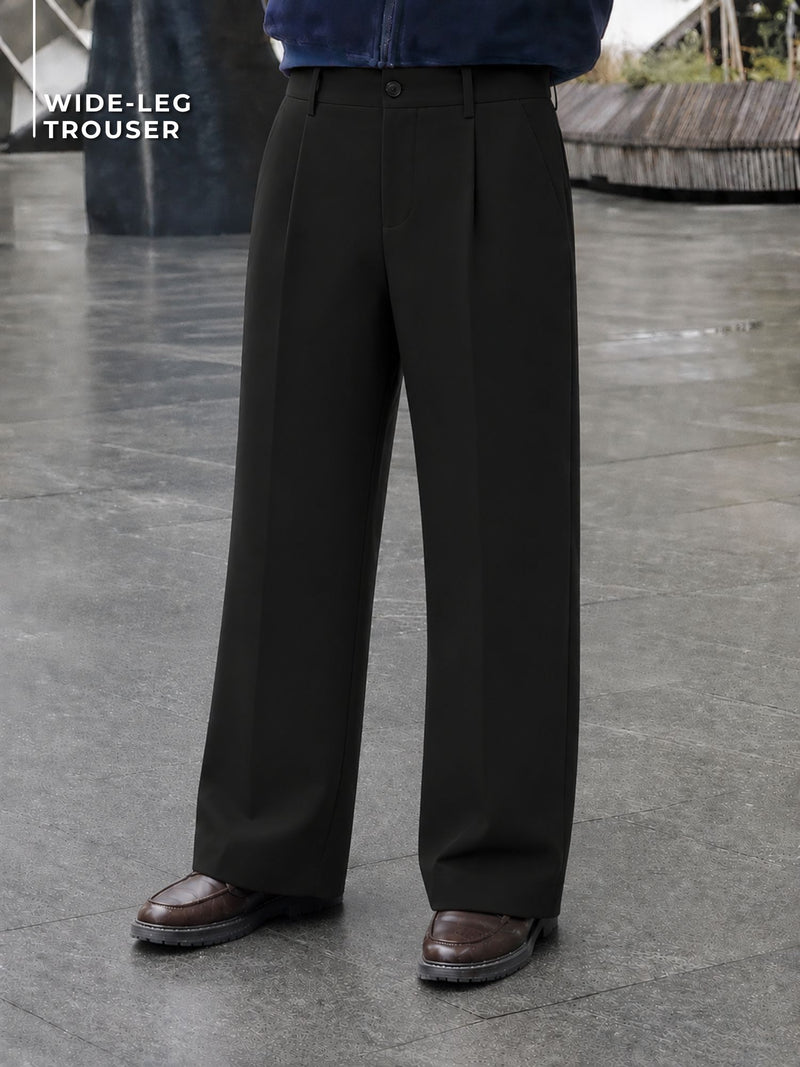 Korean Pleated Pant - Wide Leg