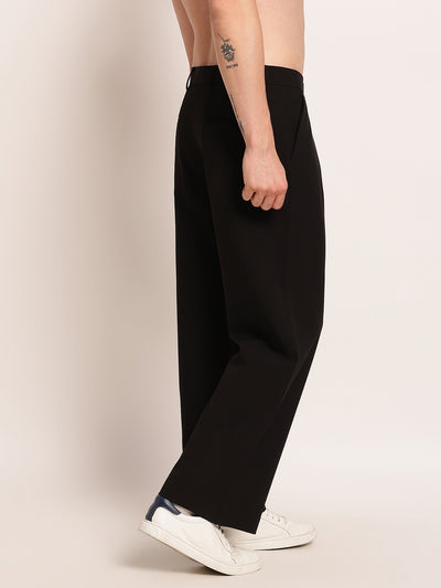 Wide Leg Pleated Trouser