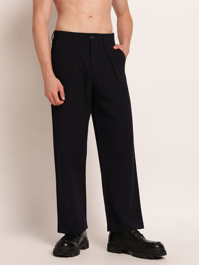 Wide Leg Pleated Trouser