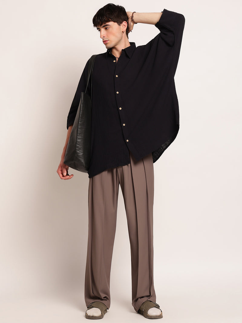 Japanese Three Pleated Trouser