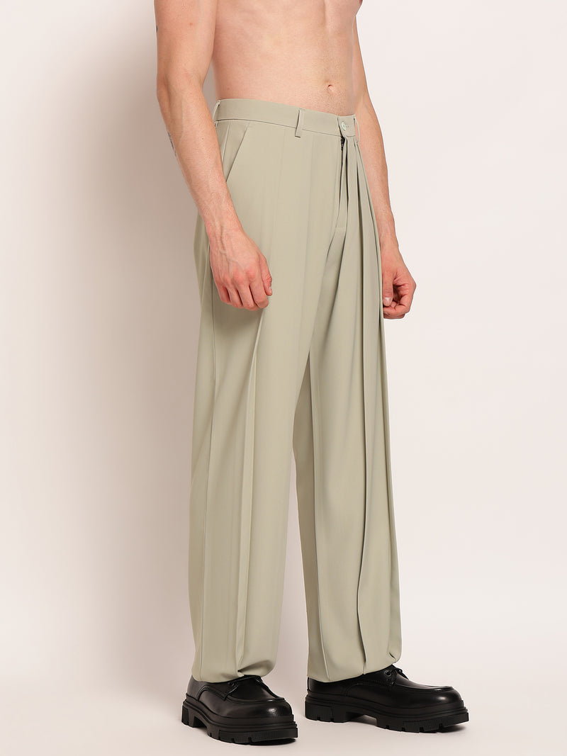 Japanese Three Pleated Trouser