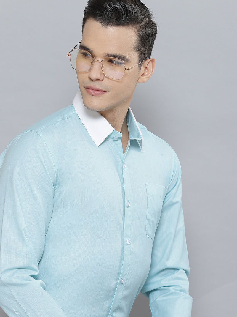 Men Smart Slim Fit Formal Shirt