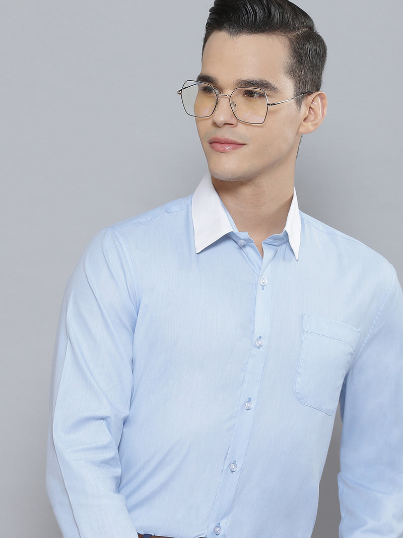 Men Smart Slim Fit Formal Shirt