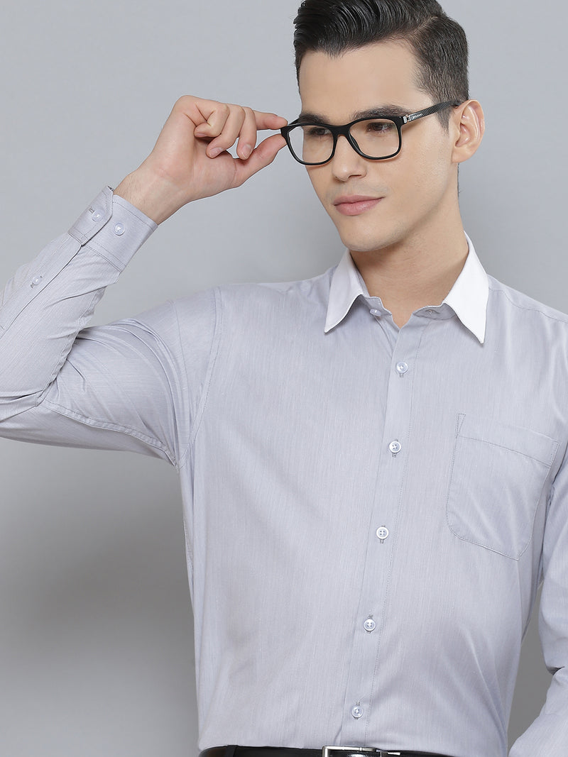Men Smart Slim Fit Formal Shirt