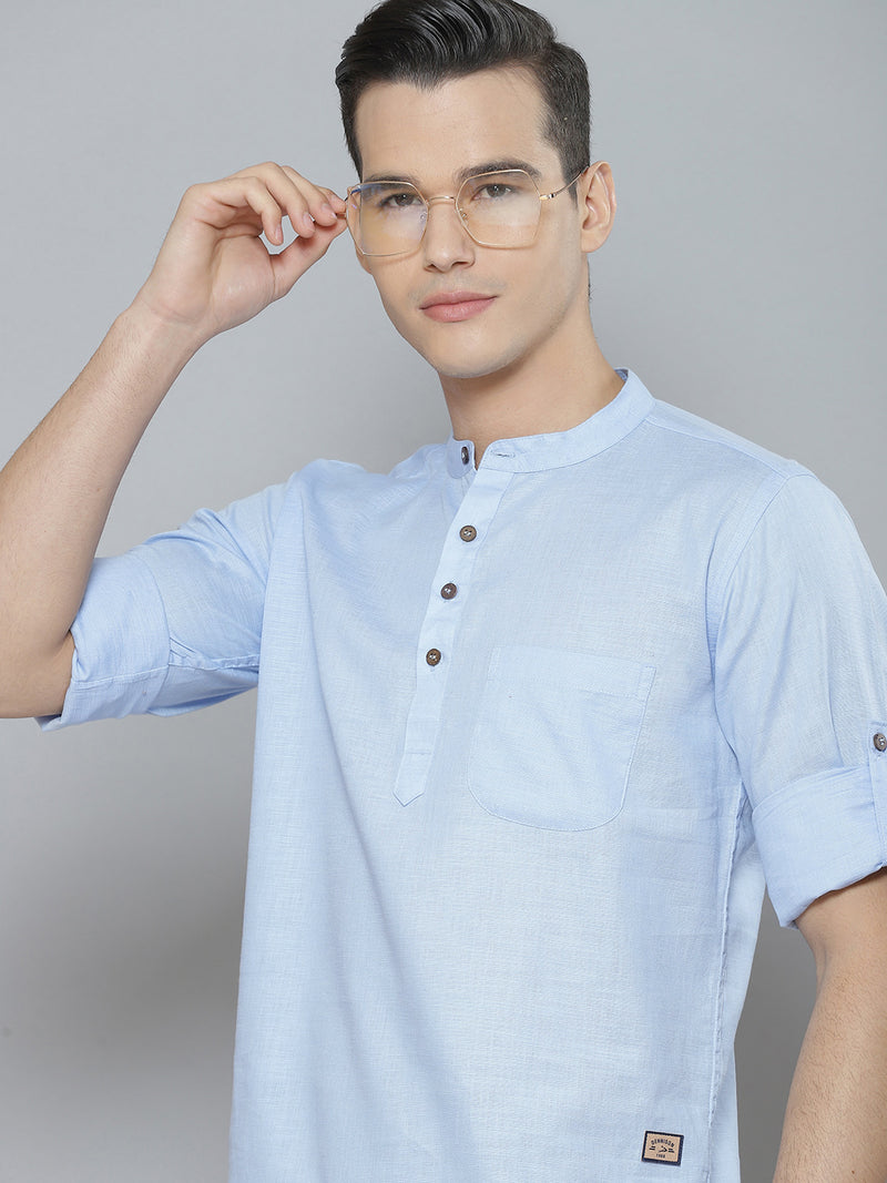 Linen Short Kurta