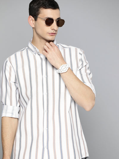 Smart Striped Regular Fit Casual Shirt