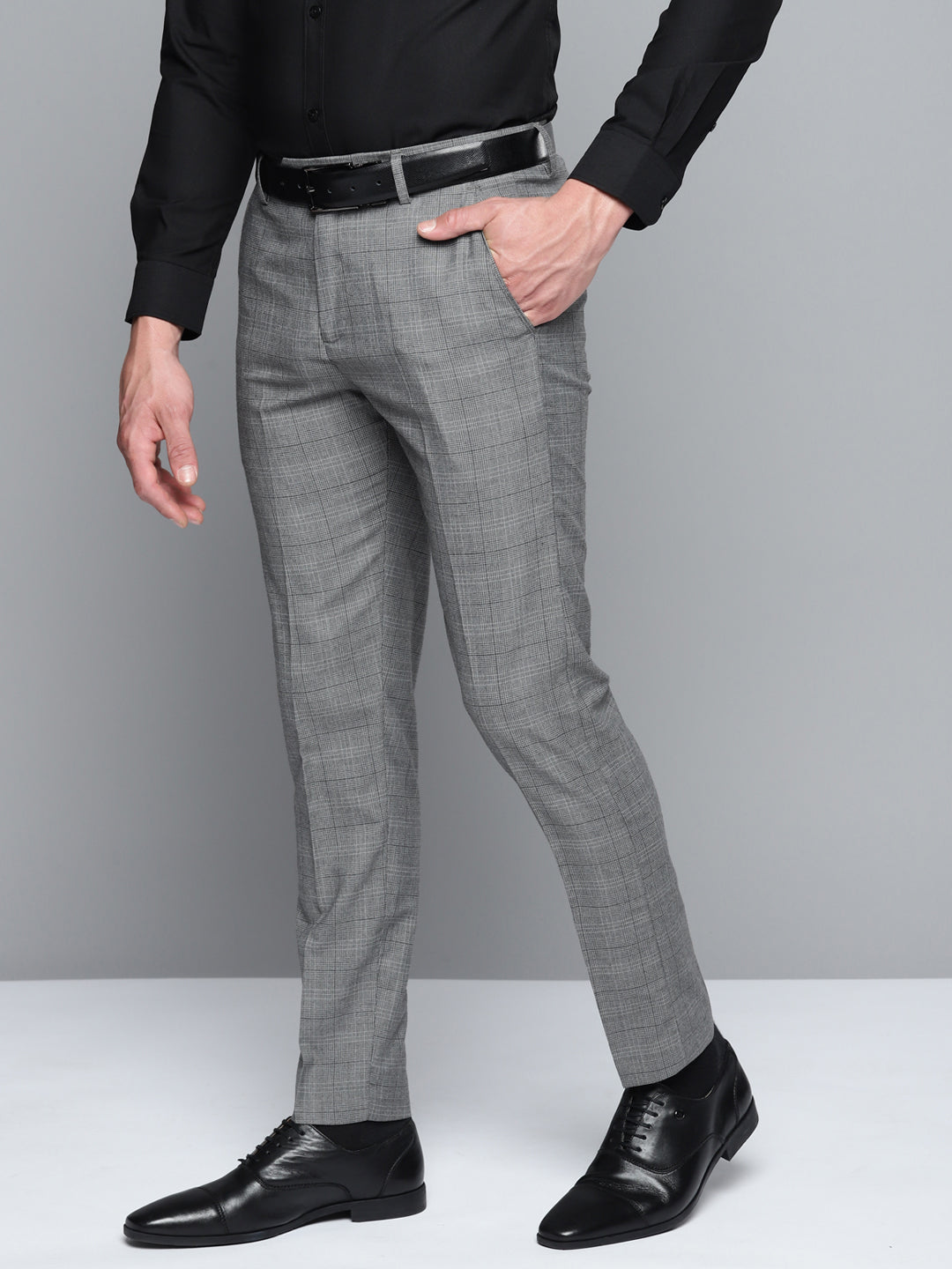 fcity.in - Ghaba Creation Men Formal Trouser Cream Light Grey / Designer