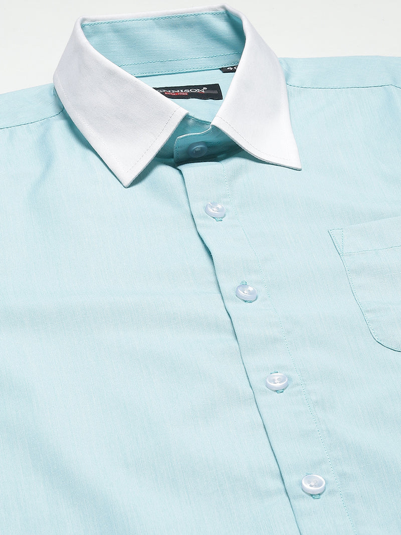 Men Smart Slim Fit Formal Shirt