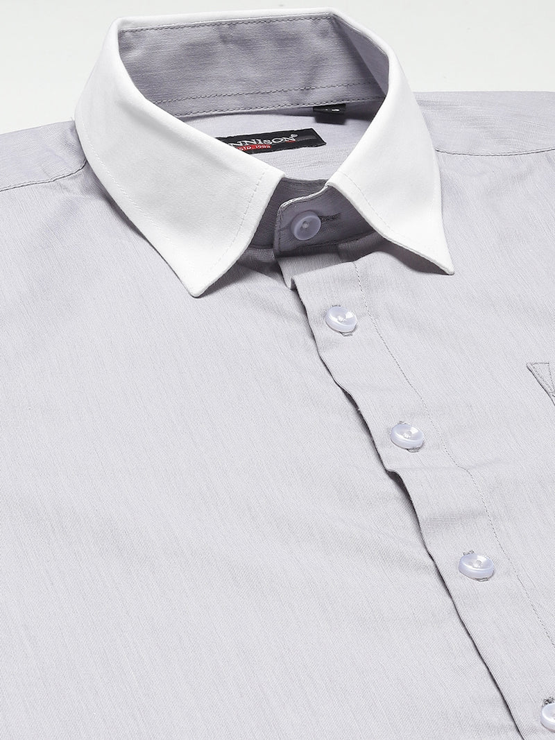 Men Smart Slim Fit Formal Shirt