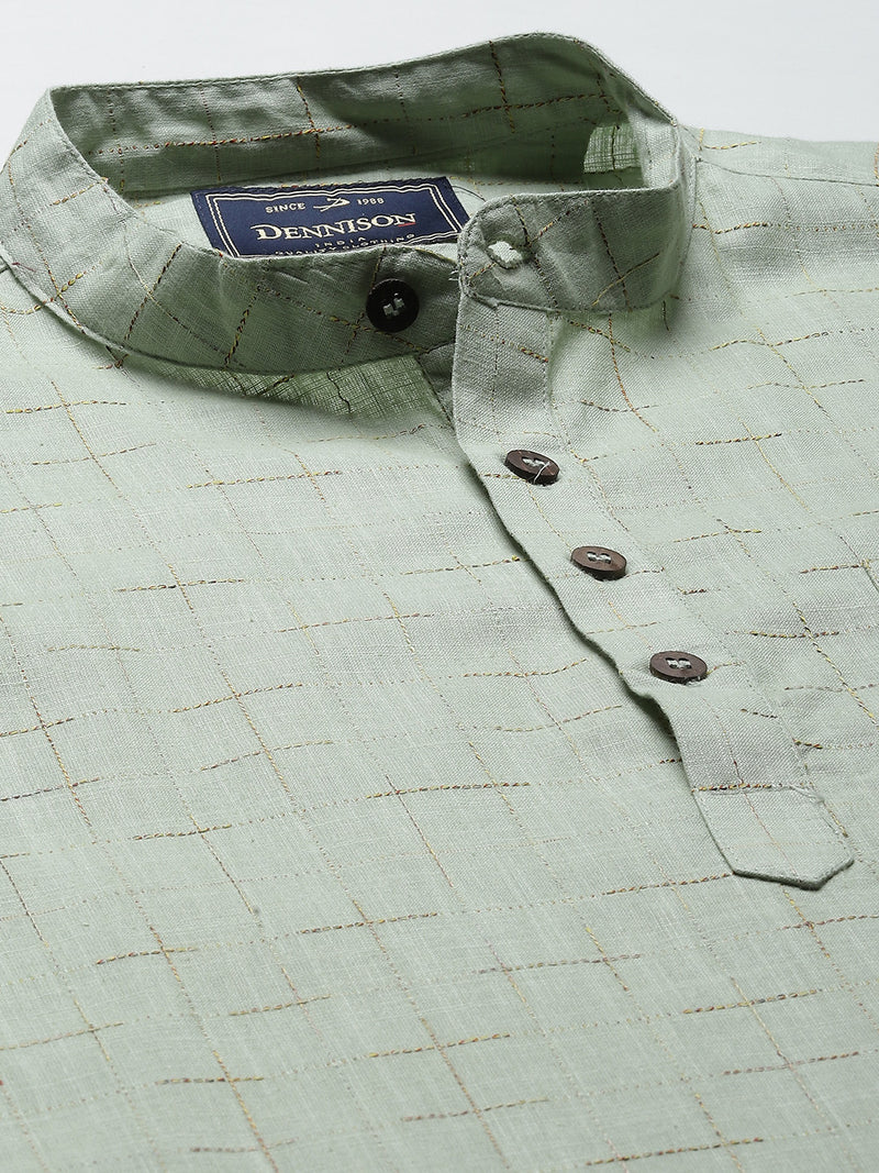 Geometric Patterned Kurta